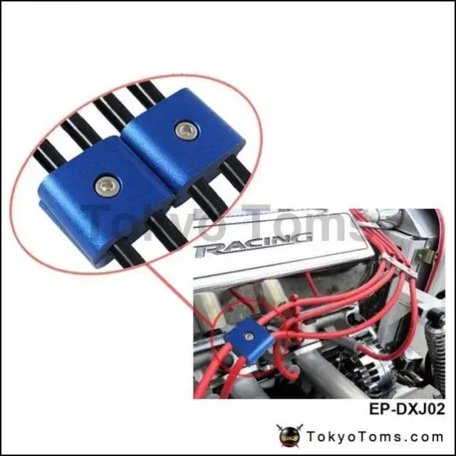 2 Engine Spark Plug Wire Separator Divider Clamp 1