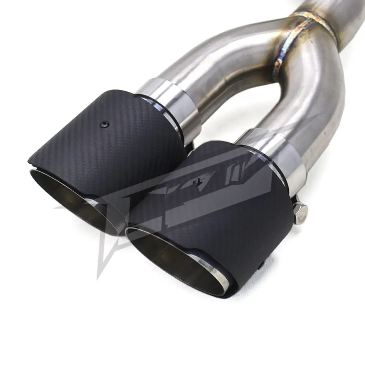 Stainless Steel Axle Back Exhaust For Porsche Macan Turbo 2.0 14-18 2