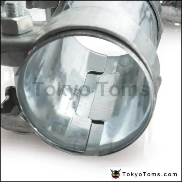 2.5" Exhaust Tube Pipe Connector Joiner 304 Ss Clamp Connector 64 Mm Epljg64st 2