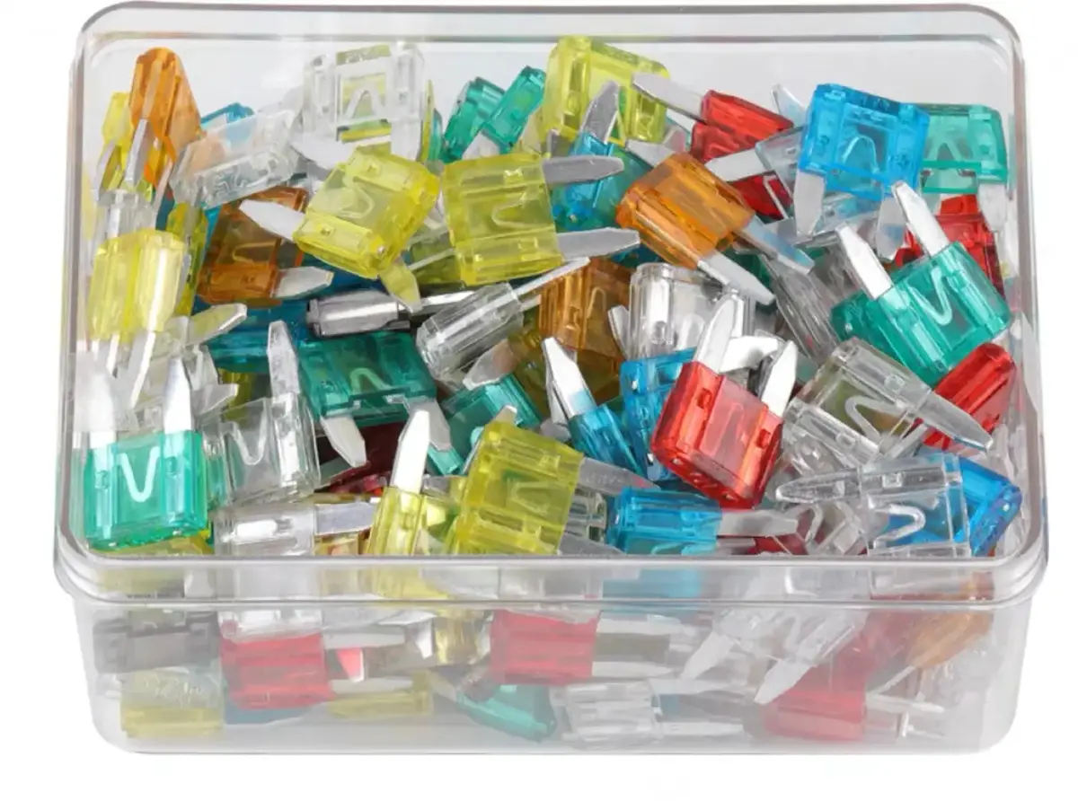 200Pcs 5A-40A Car Fuse Blade Mini 9