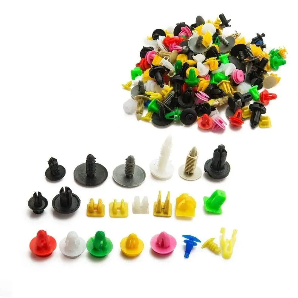 200Pcs Universal Mixed Clips 1