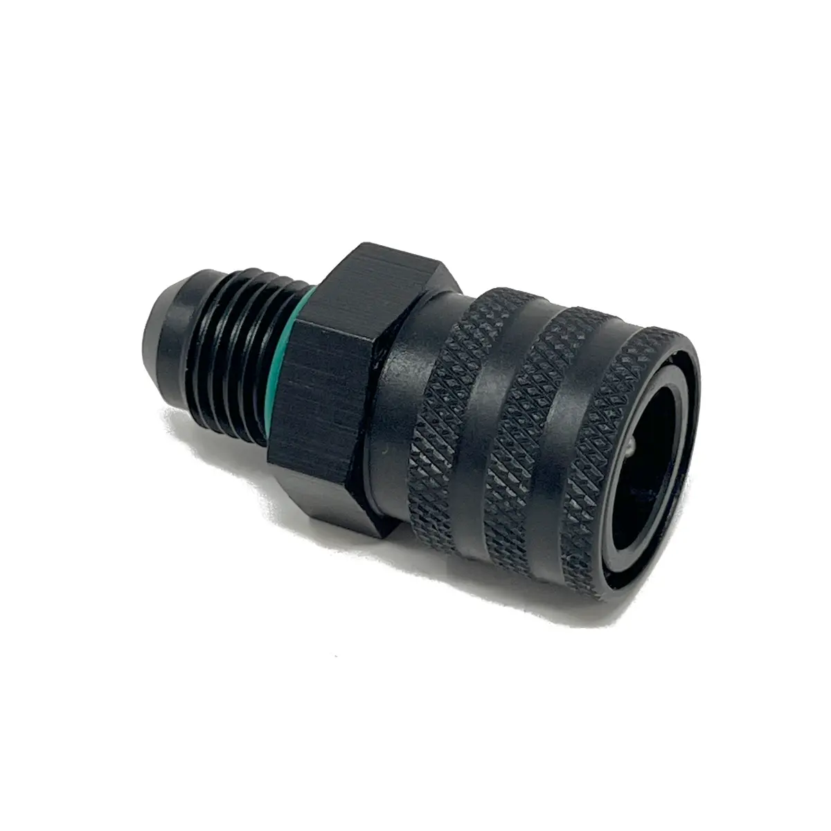 An6 Male Flare/Orb To 3/8" Female Quick Connect 1