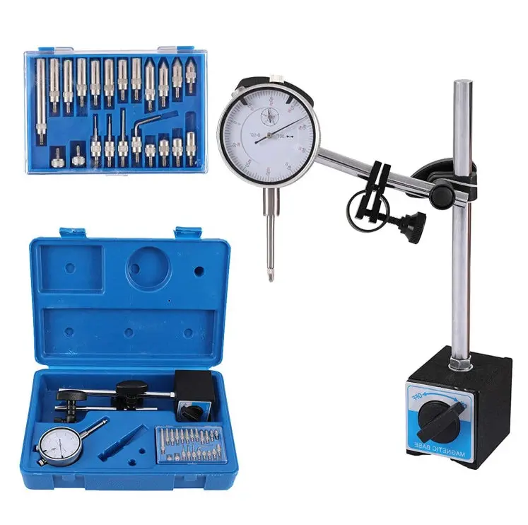 0-10Mm Dial Indicator & Magnetic Base Precision Inspection Set 1