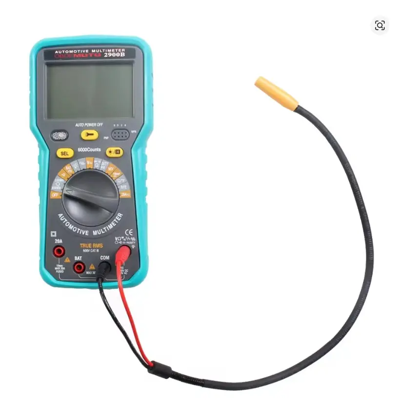 2900B Auto Multimeter | Ac/Dc Volt, Amp, Ohm, Rpm, True Rms 1