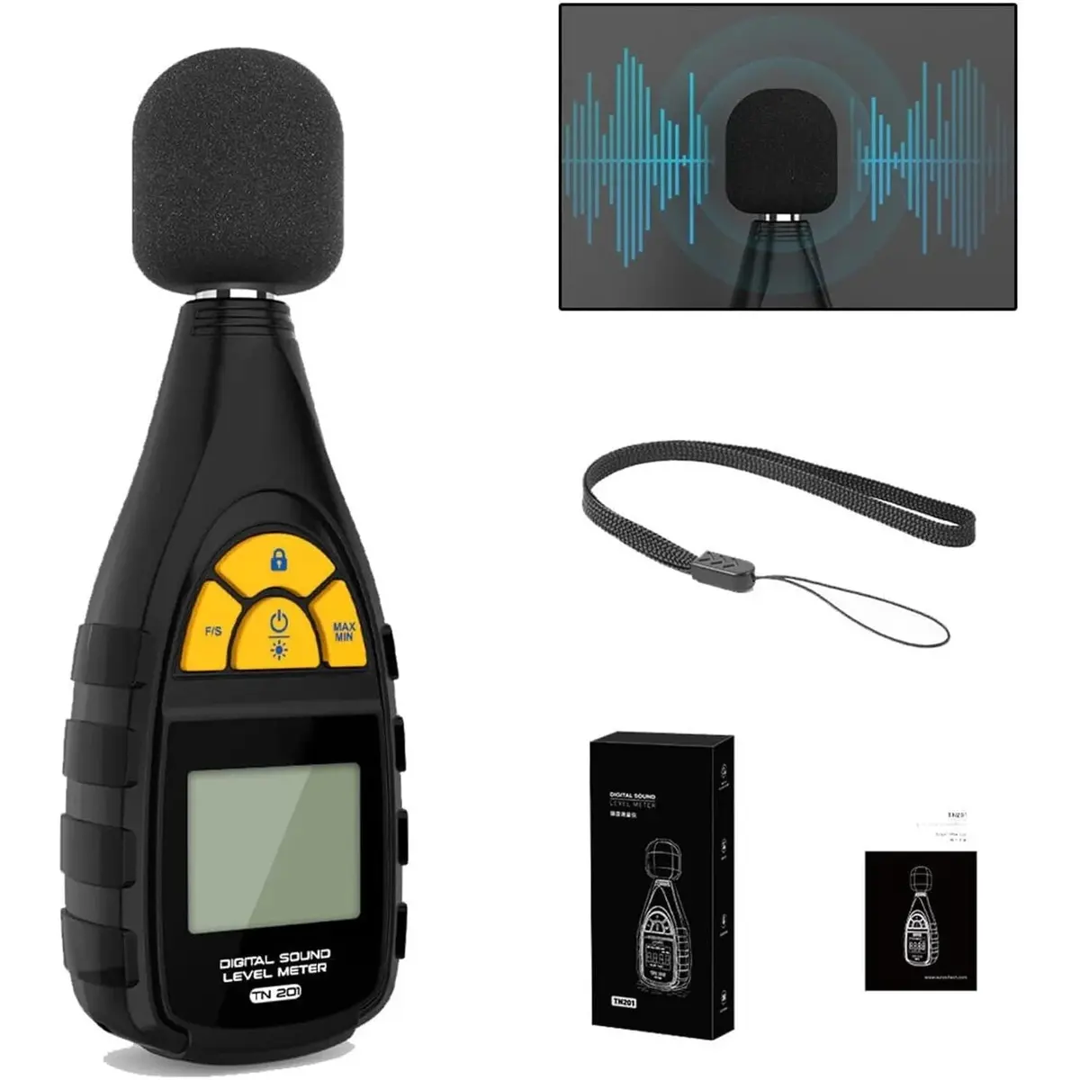 Autool Tn201 Digital Sound Level Meter 1