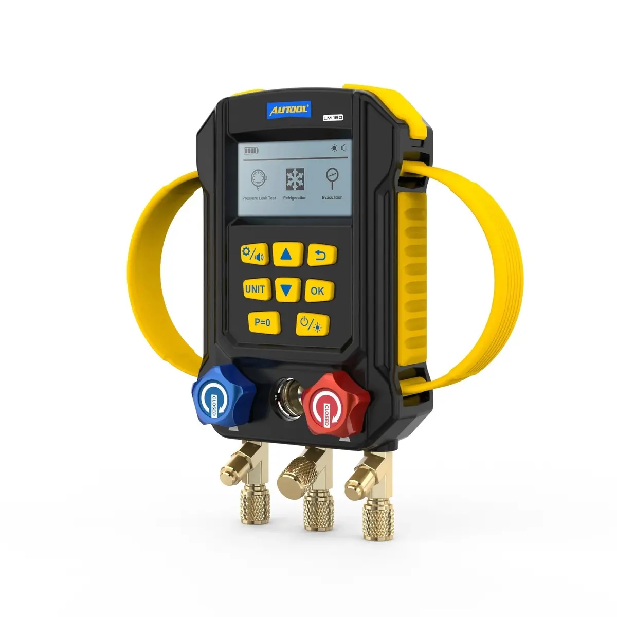 Autool Lm160 Air Conditioning Refrigerant Leak Detector Digital Manifold Gauges 1