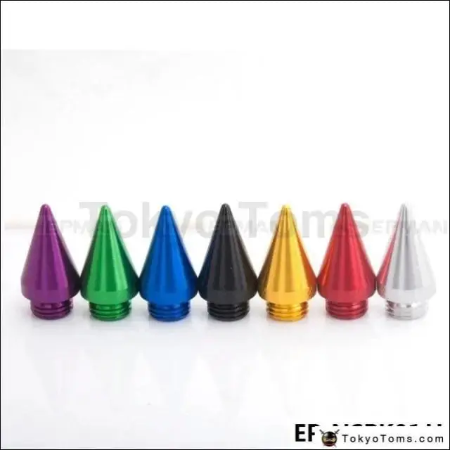20Pcs Universal Aluminum Extened Tuner Spikes Spear Tip For Wheels Rims Lug Nuts Jdm Racing 1