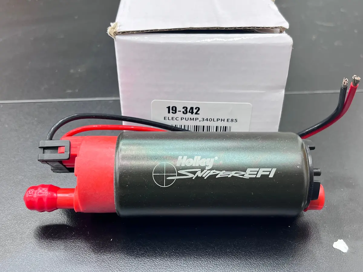 Holley 19-342 Efi In-Tank Fuel Pump Module – 255 Lph – Universal Ls Swap & Efi Upgrade – New Open Box 1
