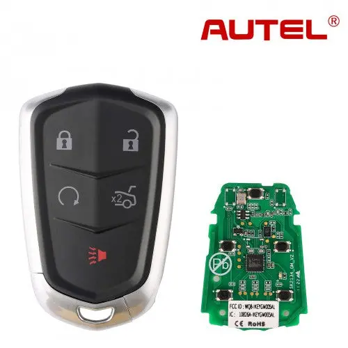 Autel Ikeygm005al Gm Cadillac 5 Buttons Universal Smart Key 5Pcs/Set 1
