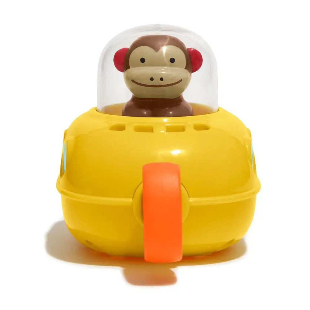 Zoo Bath Pull & Go Submarine - Monkey 1