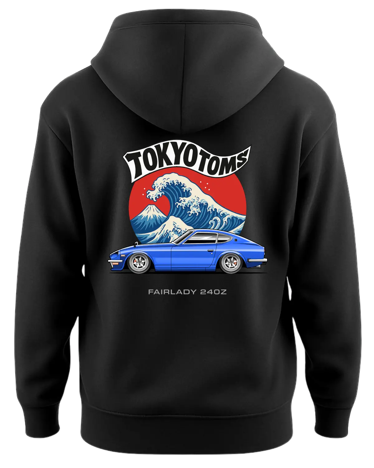Tokyo Toms Nissan Fairlady 240Z Wave Hoodie 1