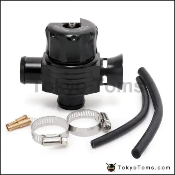 25Mm Universal Dual Port Blow Off Valve (Black) Diverter Valve Dump Valve 1
