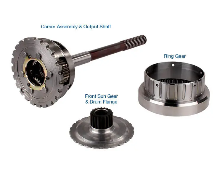 Son-28180G-06 – Sonnax 1.80 Powerglide Extreme Planetary With 300M Long 27-Spline Output Shaft 1