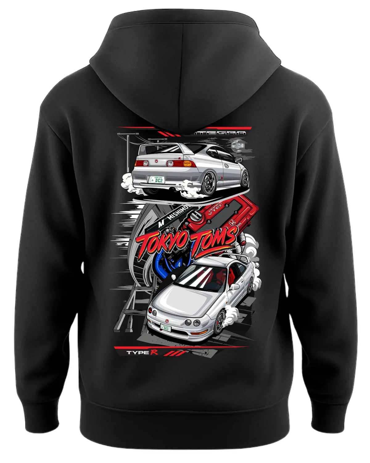 Honda Integra Dc2 Type R Hoodie 1