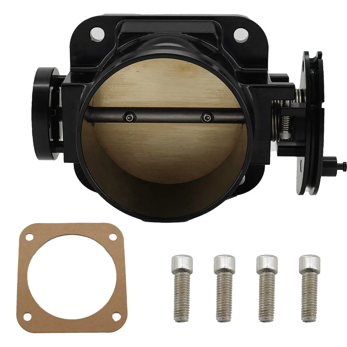 90Mm Billet Throttle Body 1991-02 Supra Soarer Aristo Altezza Chaser 2Jzge Na 1