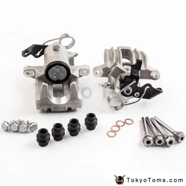 2Pcs Rear Brake Calipers Kit Fit For Audi A3 Tt Seat Skoda Vw No Deposit Fit Vw Beetle Golf Mk 4 1J New C 1Y Polo 9N 1