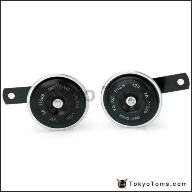 2Pcs Universal Electric Horns 1