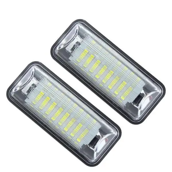 2Pcs White Led License Number Plate Light Replacment  Brz Wrx Toyota Ft86 Gt86 1