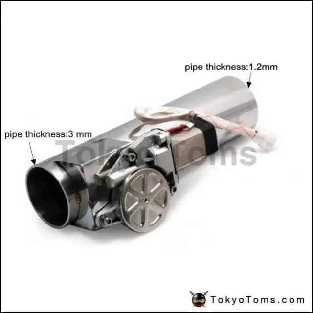 2" Exhaust Pipe Electric I Pipe Exhaust Electrical Cutout With Remote Control Wholesale Valve For Vw Golf Mk5 2