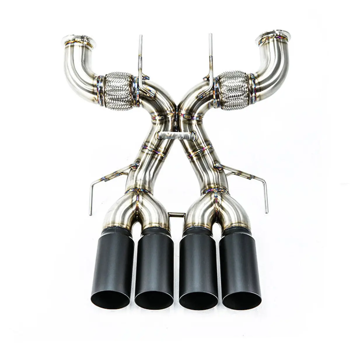Titanium X Pipe Catback Exhaust System For Mclaren 765Lt 4.0T V8 1