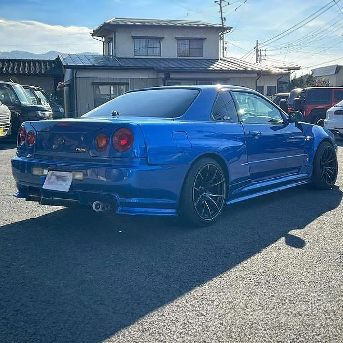 2000 Nissan Skyline R34 Gtt Bayside Blue 1