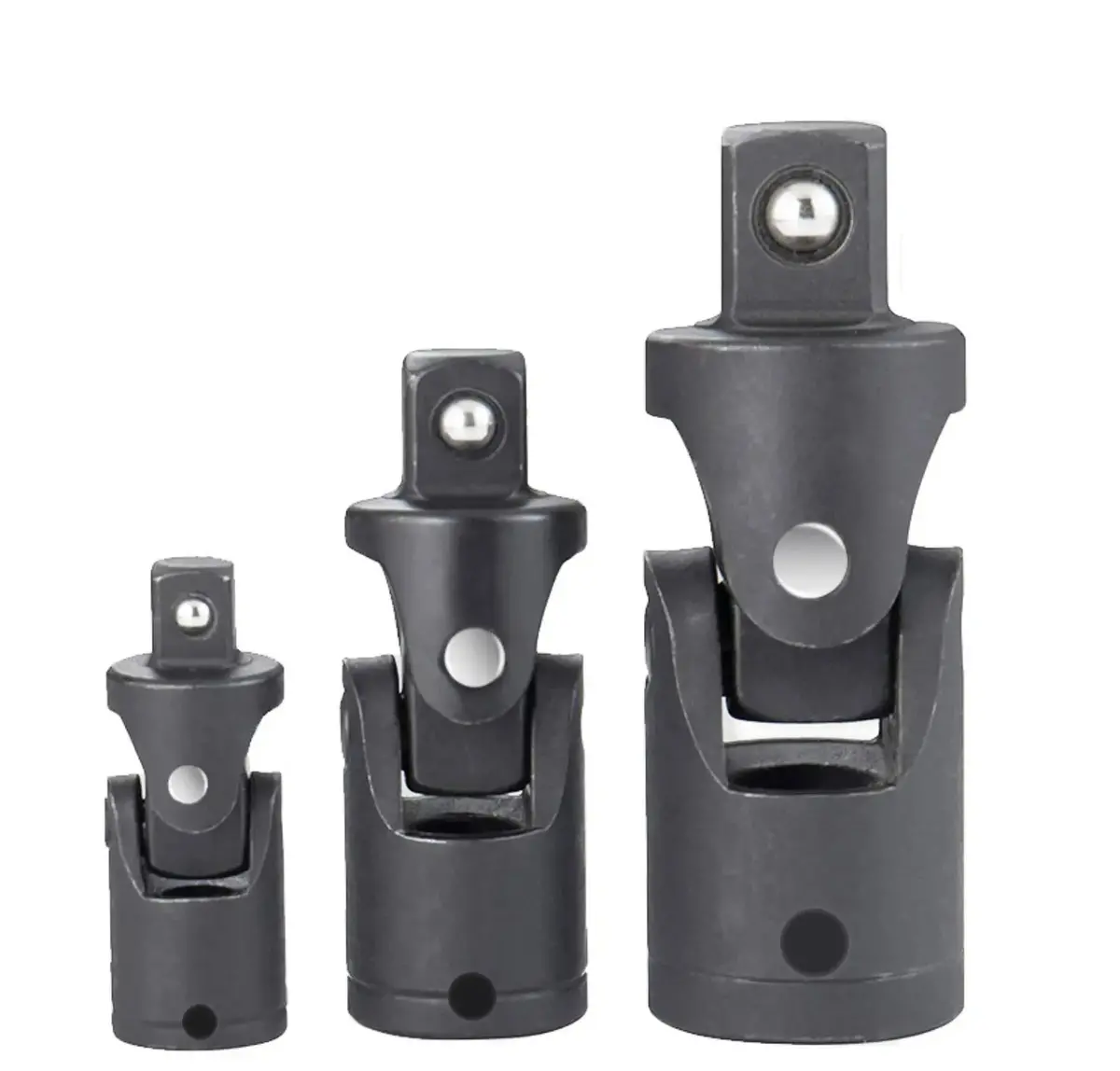 3 Pcs Universal Joint Electric Wrench Adjustable Socket Head Joint 1