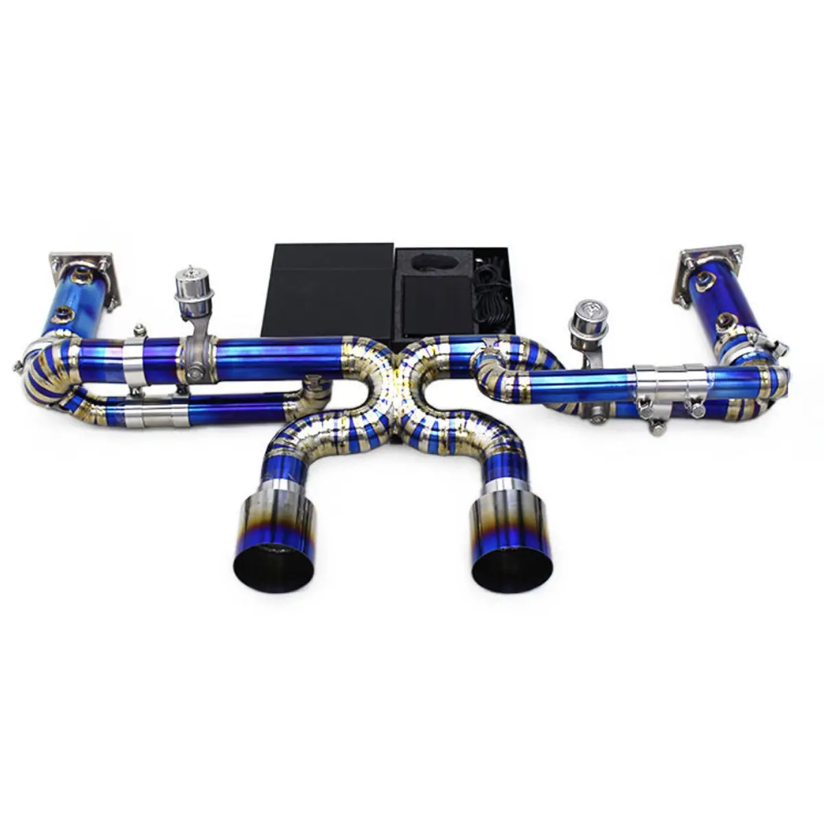 Titanium Valved Catback Exhaust For Porsche 911 991 991.2 Carrera S 3.0T 1