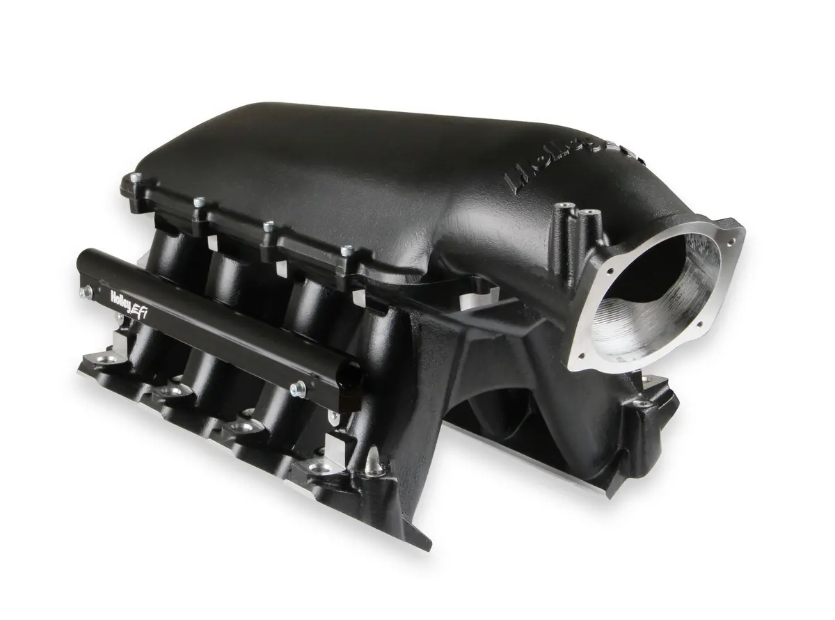 Holley Hi-Ram 105Mm For Ls3 & L92 Engines Black Finish 1