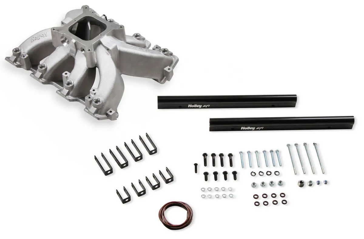 Holley Efi Ls3/L92 Split Single Plane Race Intake Manifold 1