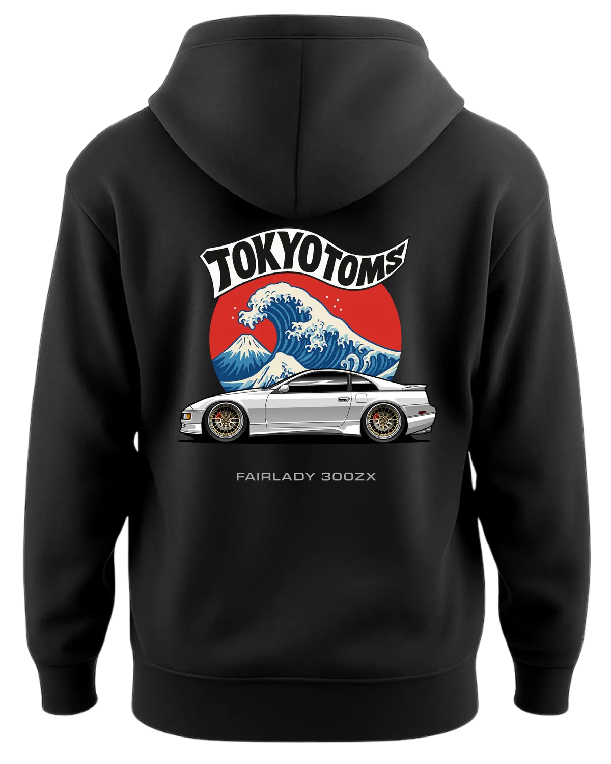 Tokyo Toms Nissan Fairlady 300Zx Wave Hoodie 1