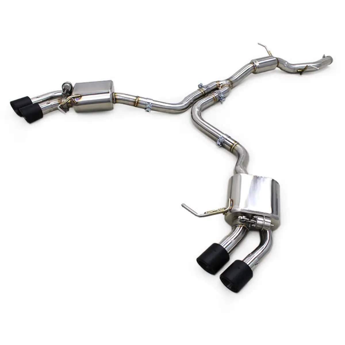 Stainless Valved Performance Catback Exhaust For Porsche Macan 2.0T 1