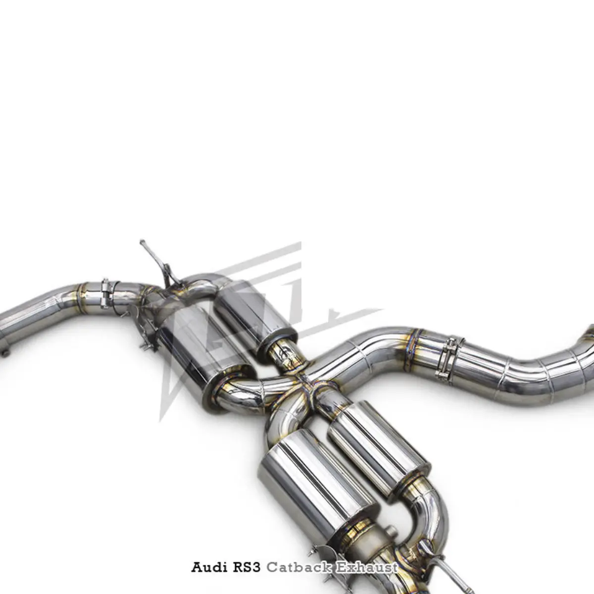 Stainless Valved Catback Exhaust System For Audi Rs3 Ttrs 2.5T 2