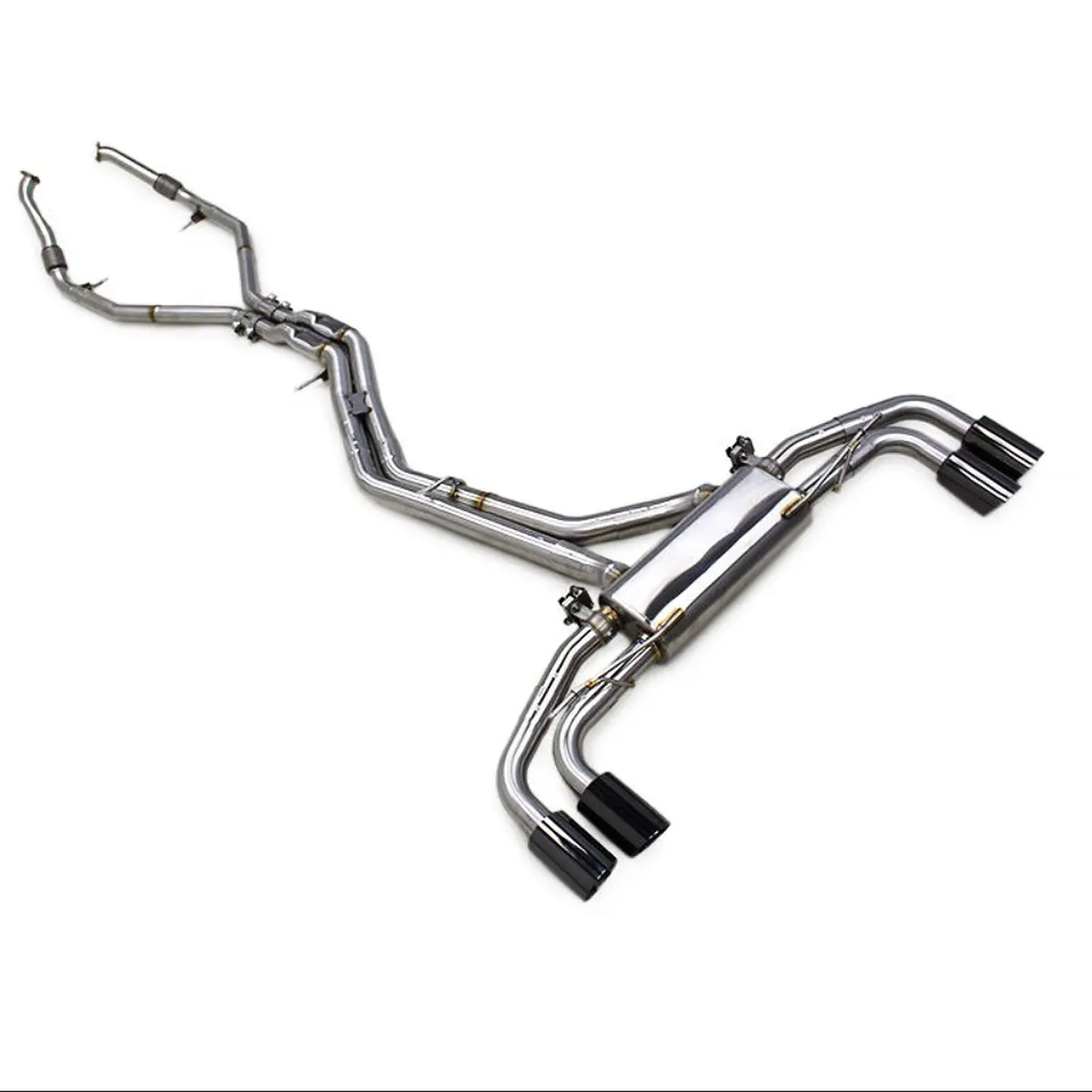 T304 Stainless Valved Catback Exhaust System For Audi Q8 Q8 2.0T 3.0T 1