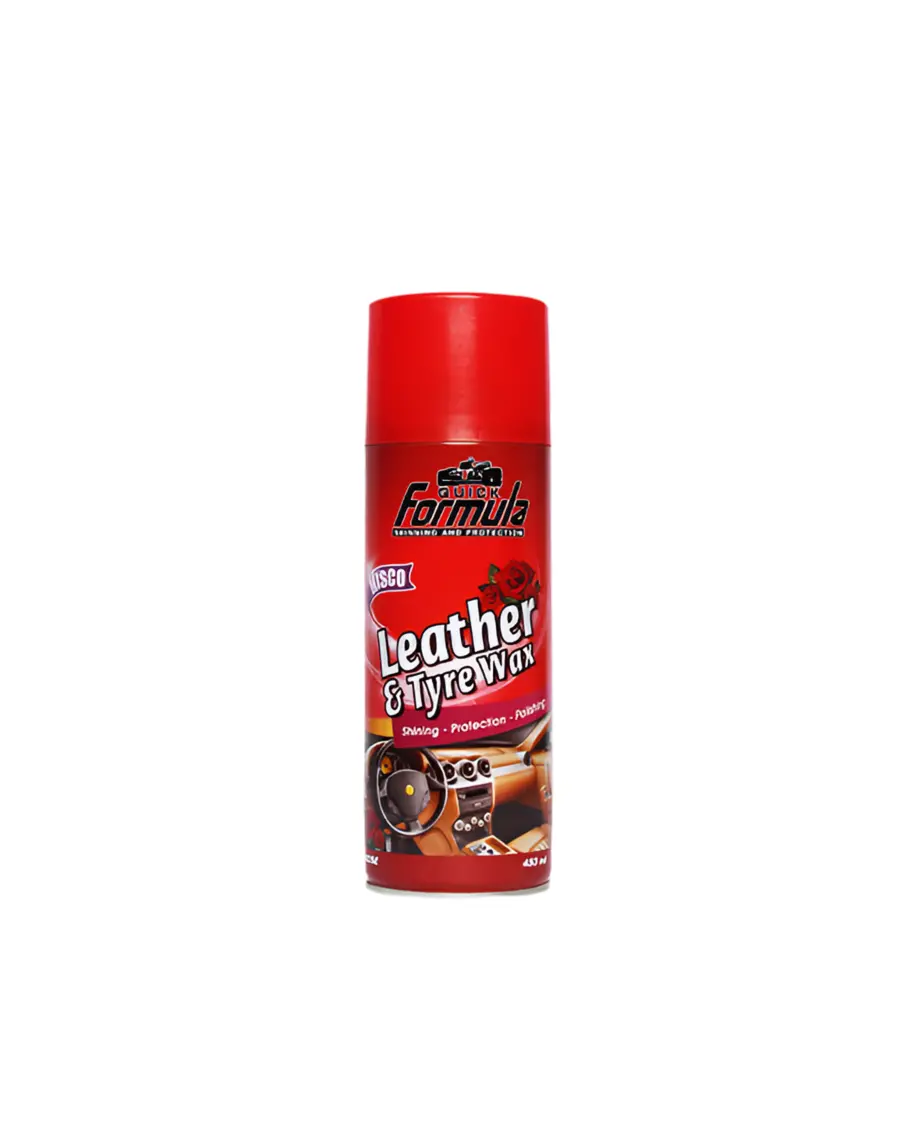 Leather & Tyre Wax - Rose - Dashboard Polish - 450Ml - Formula 1
