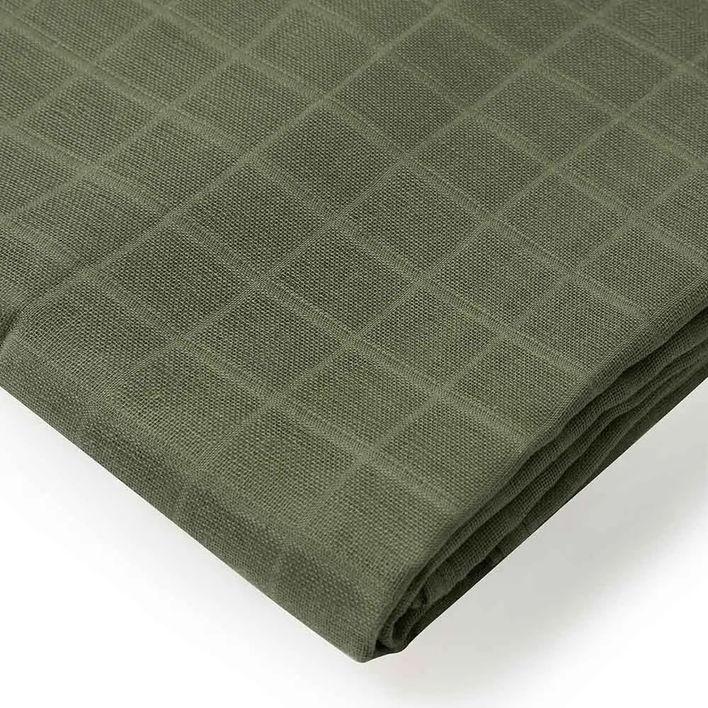 Organic Muslin Wrap - Dusty Olive 1