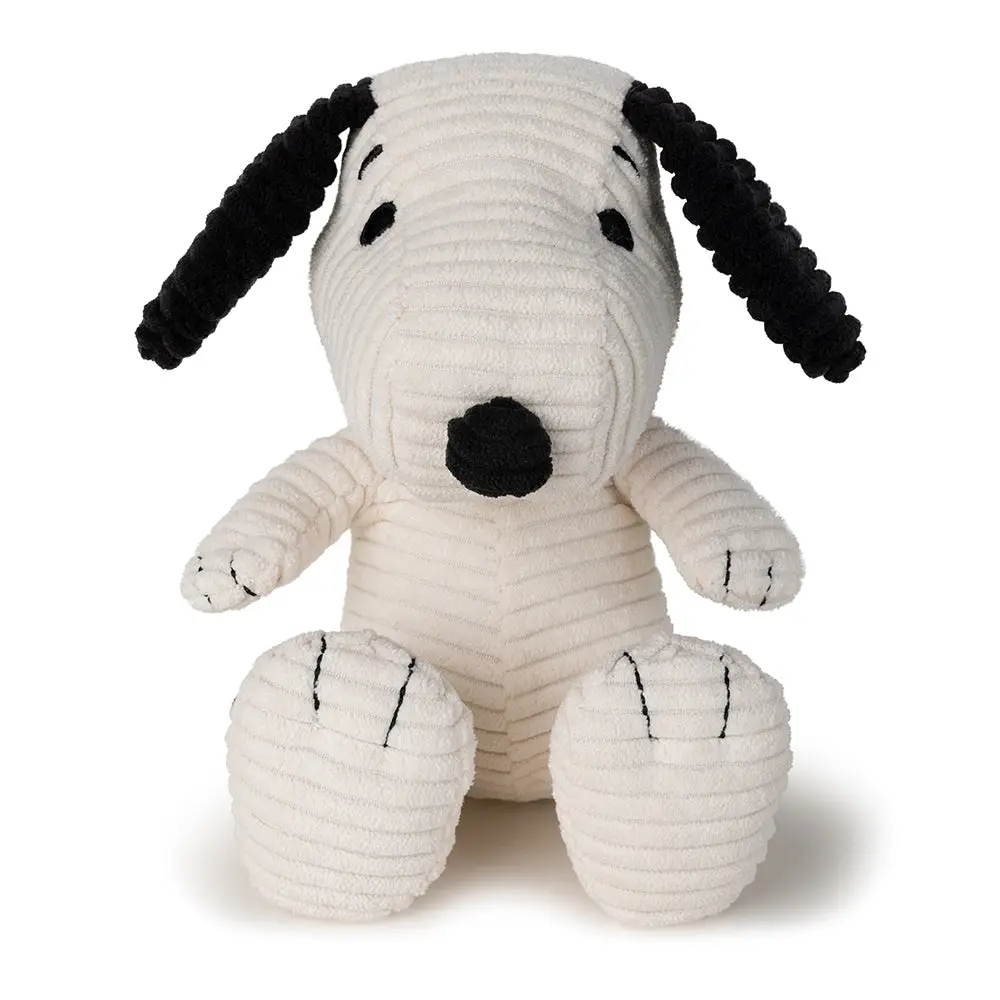 Snoopy Eco Corduroy Cream 19Cm 1
