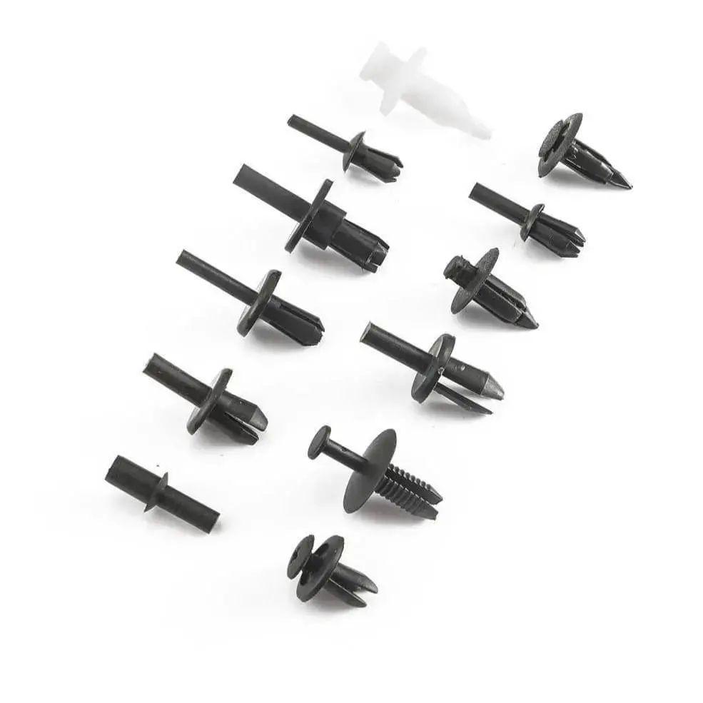 350Pcs Universal Plastic Nylon Fixing Rivet Clips 1