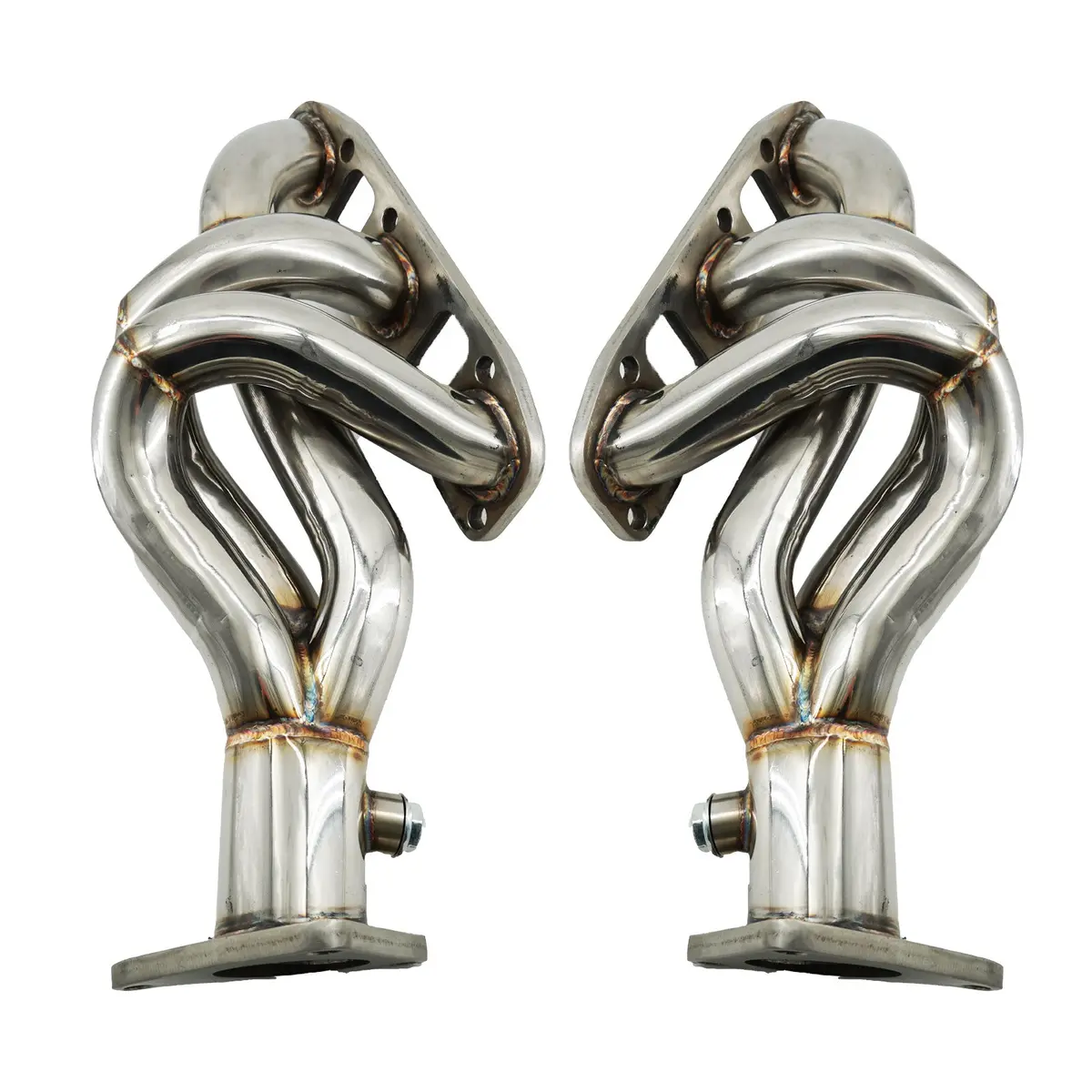 Hi Flow Exhaust System Headers Shorty Tubes For 08+ 350Z 370Z G37 Vq35hr Vq37hr 2