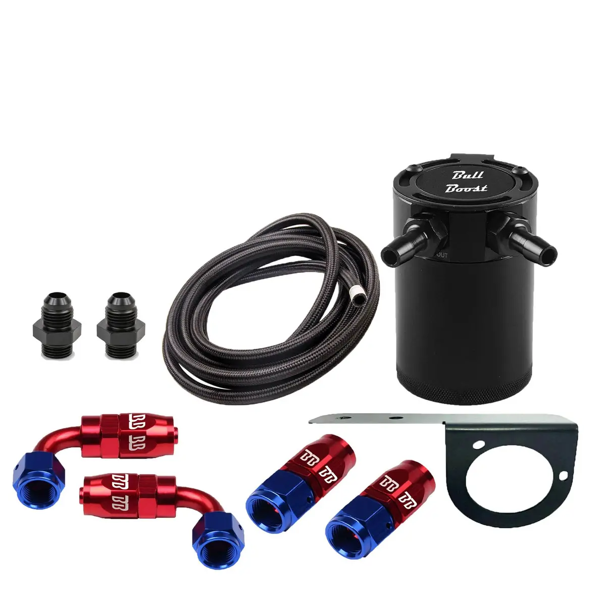 An10 Motor Oil Catch Can 5Ft Hose Kit Universal -An10 1