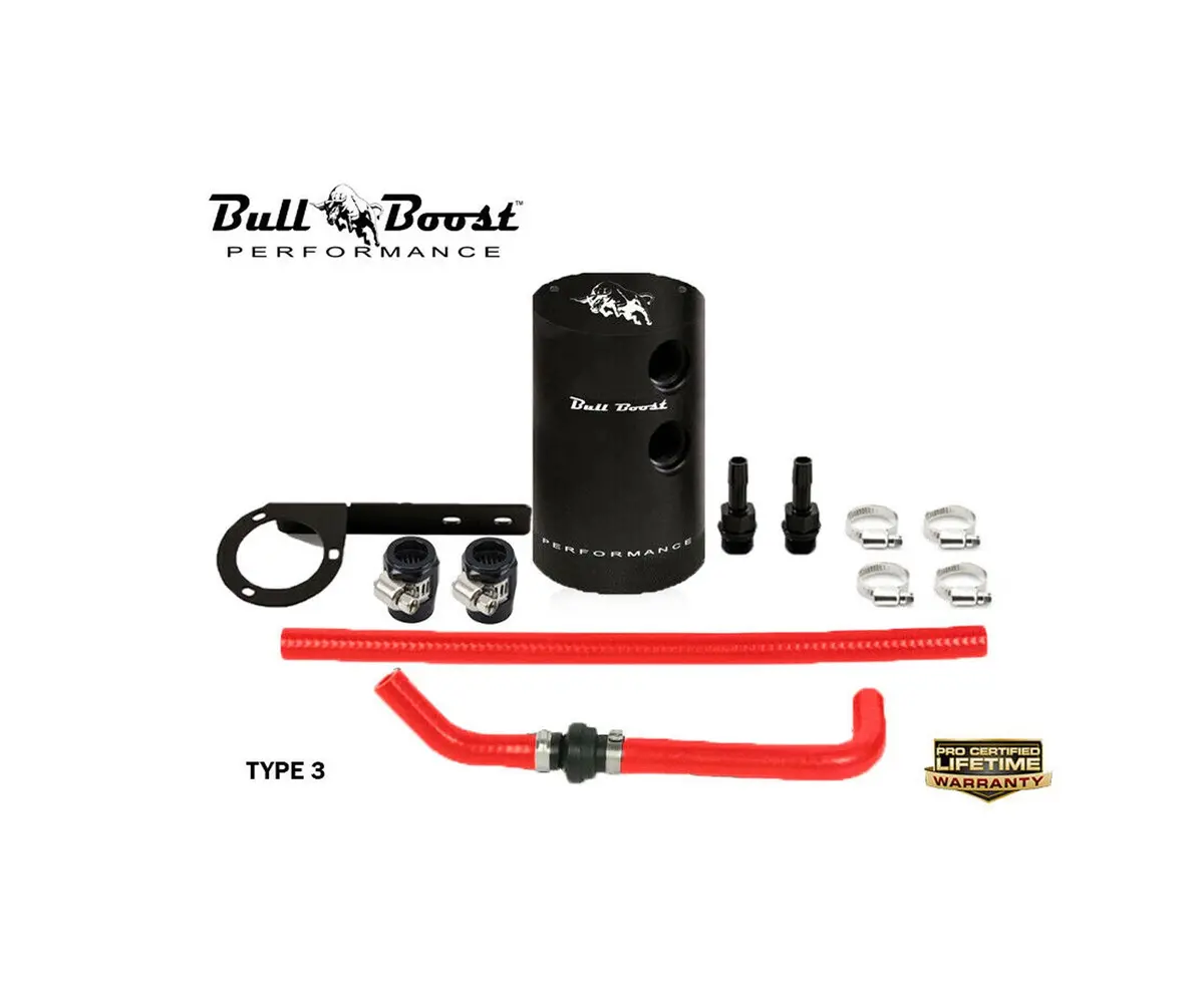 2018-2021 Honda Accord 2.0T Baffled Oil Catch Can System Kit 1