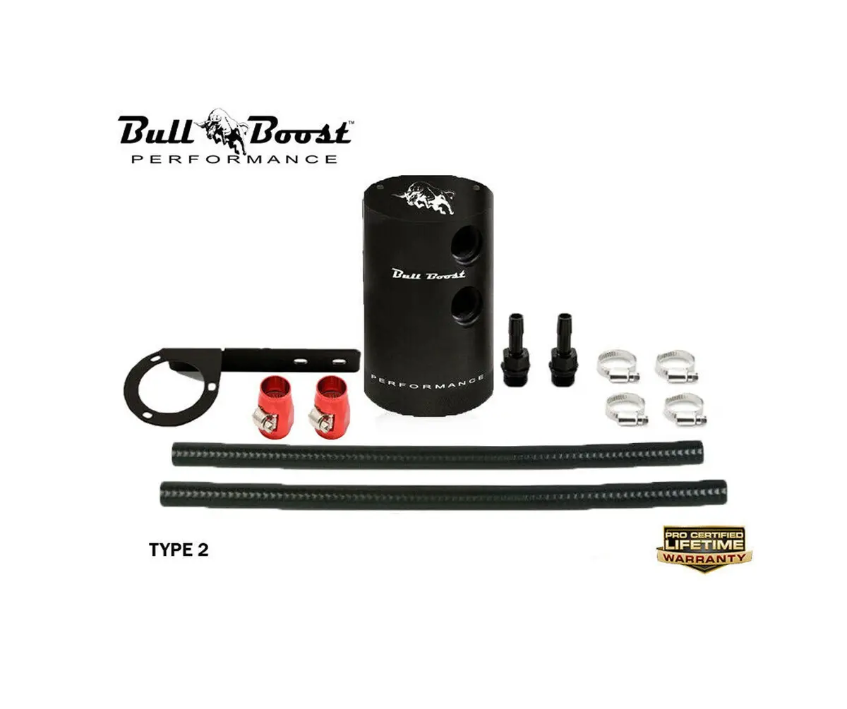 Mazdaspeed 3 2007-2013 Baffled Oil Catch Can System Kit 1