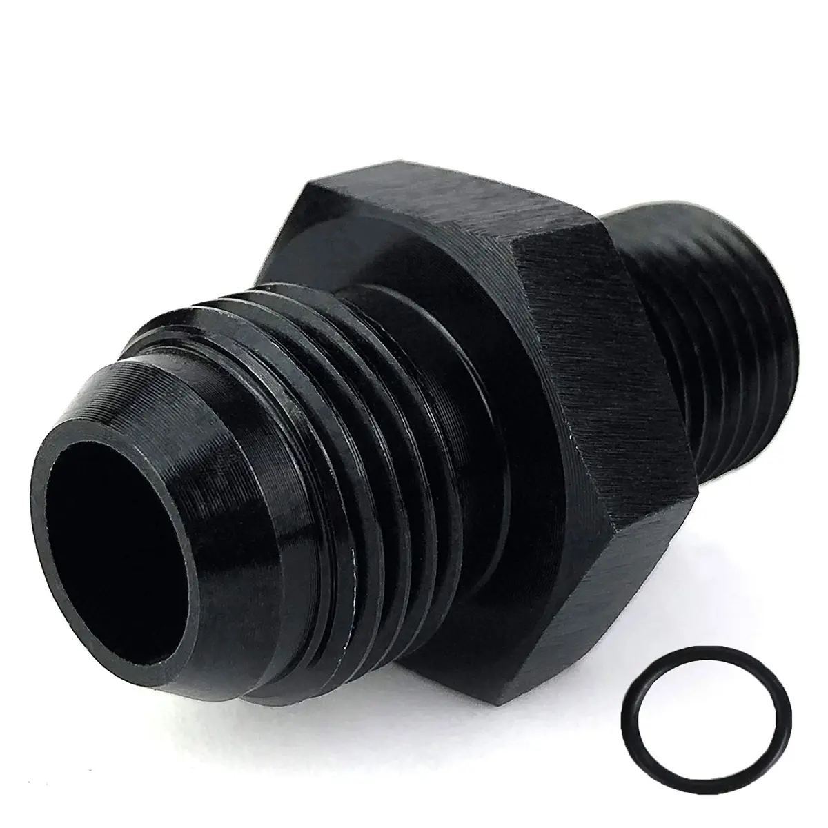 6An An-6 Male To M16x1.5 Aluminum Billet Fittings Flare Union Adapter 1