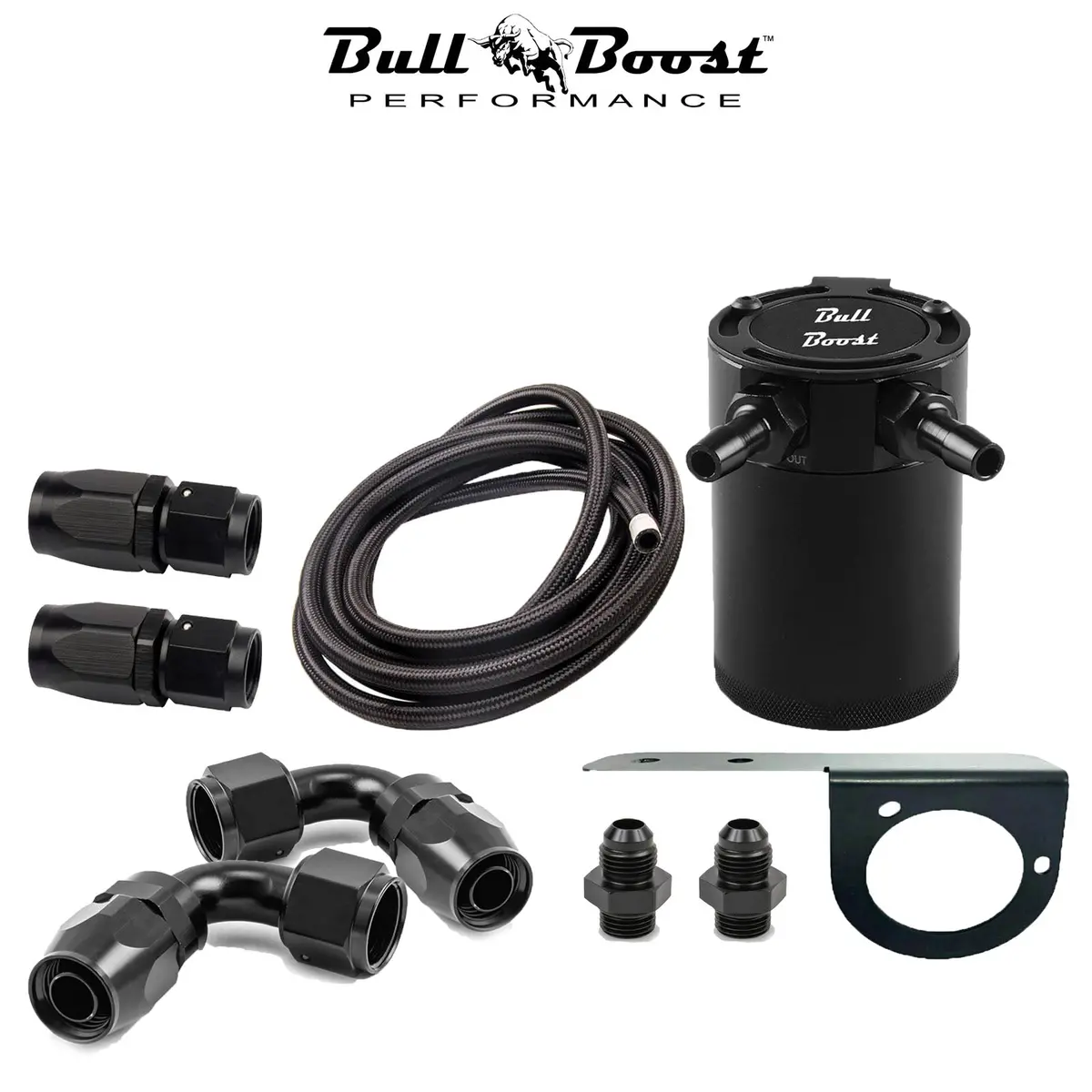 An10 Motor Oil Catch Can 5Ft Hose Kit Universal -An10 Performance 1