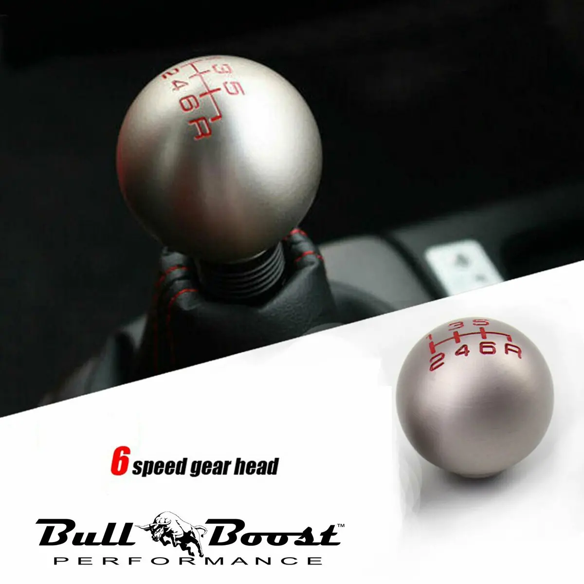 6 Speed Type R Shift Knob For Honda Acura Civic Si Solid Style M10 X 1.5 | Affiliate 1