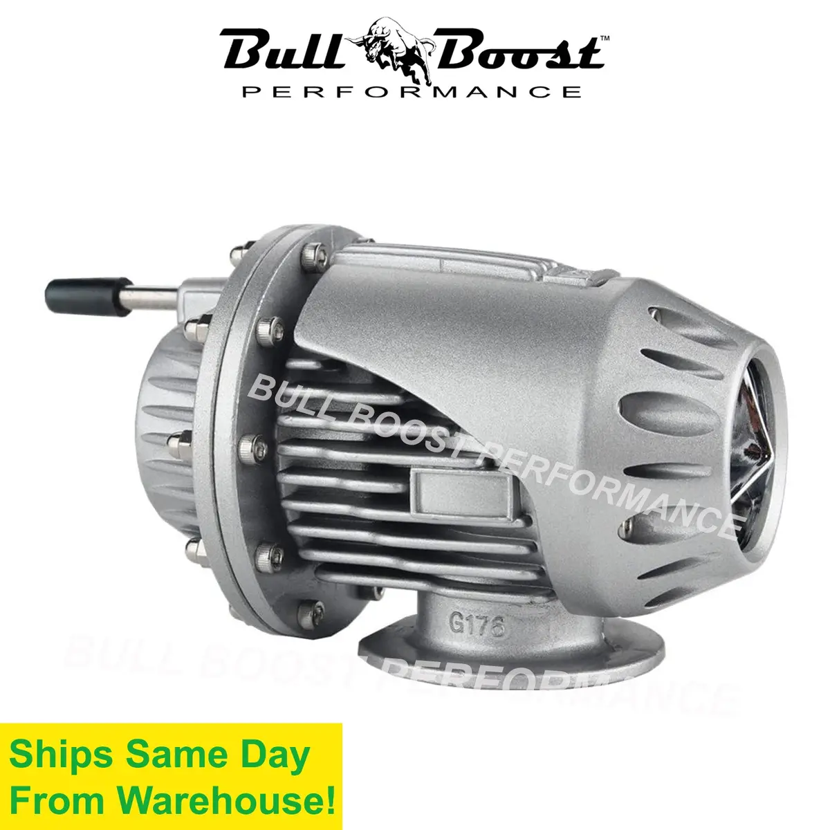 Sqv Type2 Turbo-Turbocharger 1-30 Psi Adjustable Blow Off Valve Bov+Adapter 1