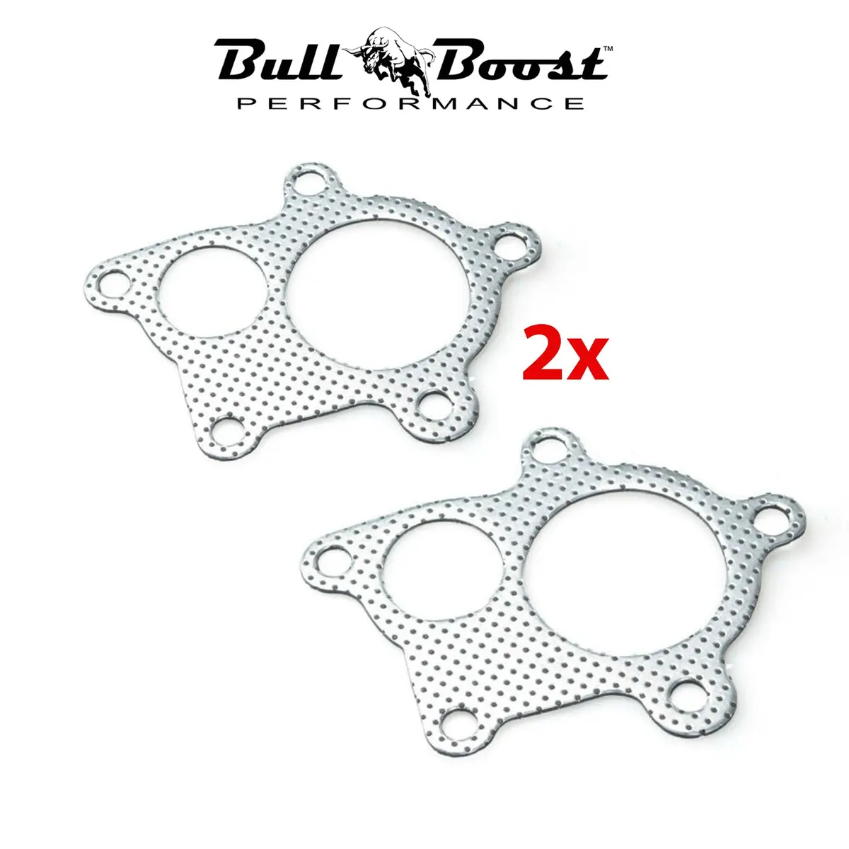 2 X T3 T4 5 Bolt Graphite Downpipe Gasket Turbo Manifold For Garrett Universal 1