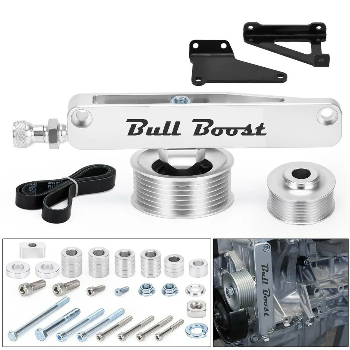 K Series Ac Ps Eliminator Pulley Kit For Honda Acura K20 K24 K Swap Rsx Type S 1
