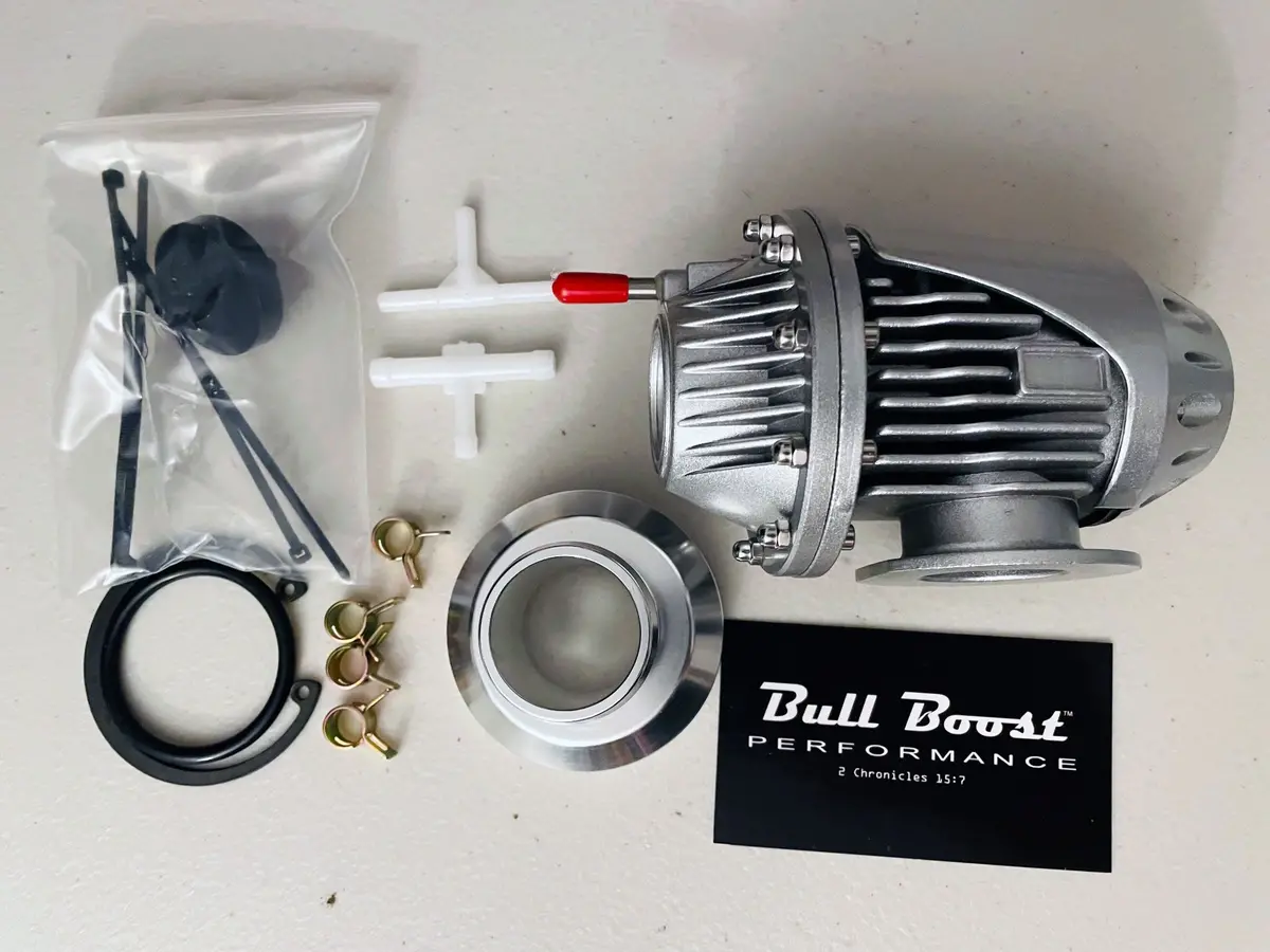Universal Ssqv Bov Kit Sqv Adaptor Blow Off Valve Bov Silver Stealth Sound 1