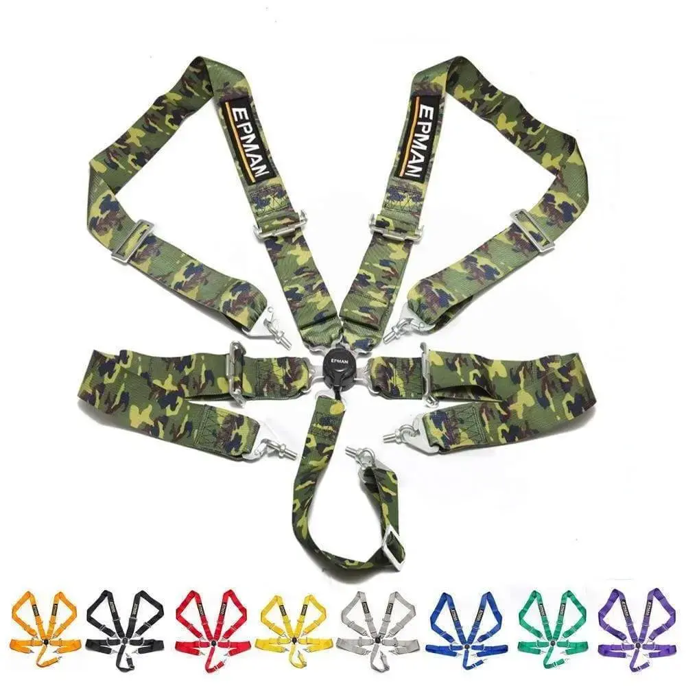 3" 5-Point Racing Seat Belt Harness 1