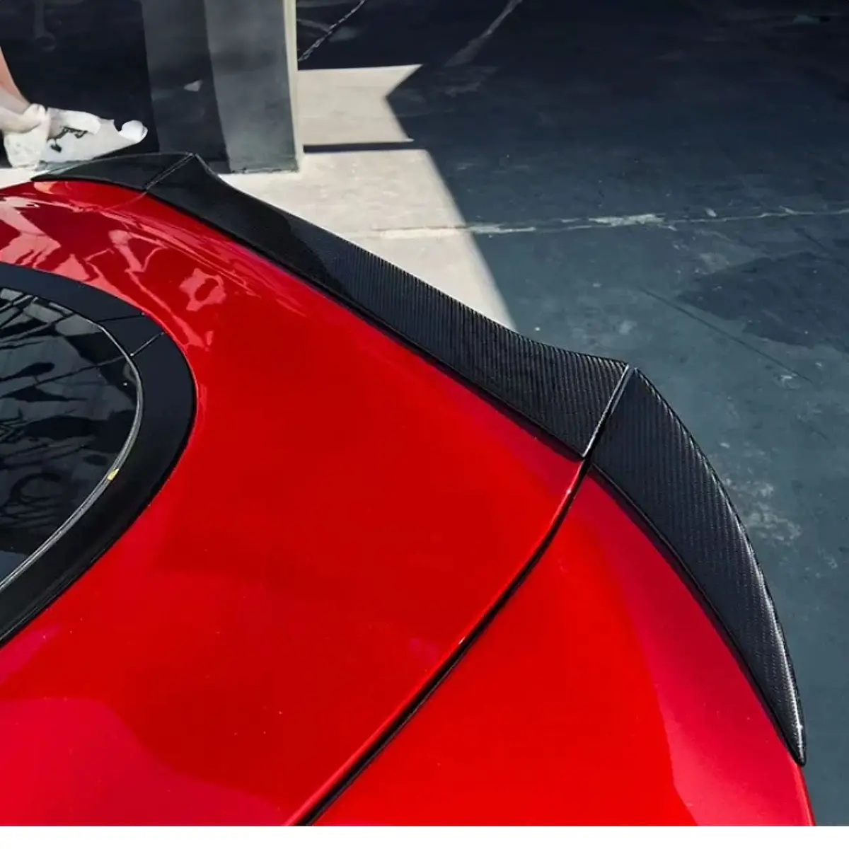 N Style Dry Carbon Fiber Rear Spoiler Wing For Mclaren Gt 1